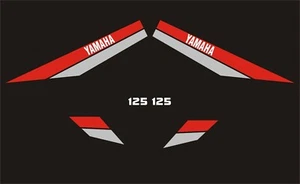 Yamaha DT125 MX 1980 Aufkleber Kit - Bild 1 von 1