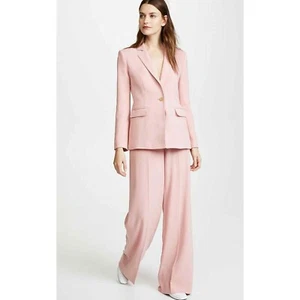 Elizabeth and James Pink Harmon Crepe Wide Leg Trouser Pants Size 6 - Picture 1 of 6