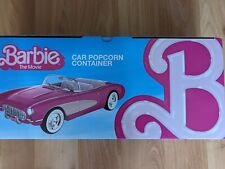AMC Barbie Movie Corvette Car Popcorn Bucket Container NEW IN BOX 🔥 