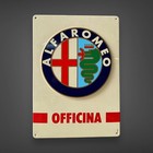 ALFA ROMEO Service Sign Authentic Vintage 1980s Mint Original