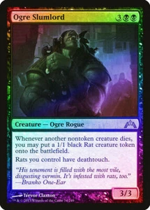 Ogre Slumlord FOIL Gatecrash NM Black Rare MAGIC THE GATHERING - Imagen 1 de 1