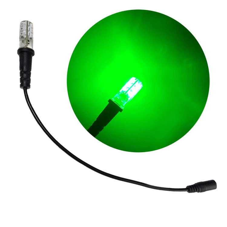 PROP AND SCENERY LIGHTS Green LED special effects light 12 Volt DC for props costumes scenery EELSBL2G1P