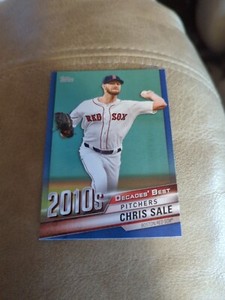 2020 Topps Decades' Best Series 2 Blue #DB96 Chris Sale