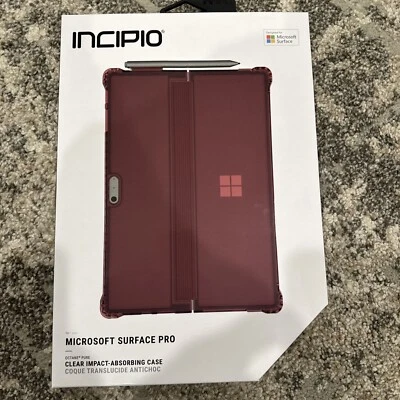 INCIPIO Octane Pure Rugged Case For Microsoft Surface Pro 2017 Burgundy - Image 1 of 3