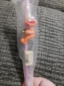 Collectible Vintage Camera Sesame Street Figure Changing Sipper Straw  - Picture 1 of 8