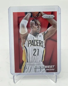 2014-15 Panini Prizm - rote Preise #21 David West/49 Indiana Pacers - Bild 1 von 2