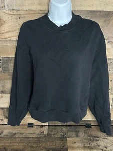 Stockholm Atelier & Other Stories Sweatshirt Womens XS Black Crew Neck - Picture 1 of 6