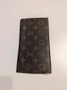 Cartera Larga Louis Vuitton Auténtica Muy Rara Puntas de Latón Versión Monograma LV - Imagen 1 de 10