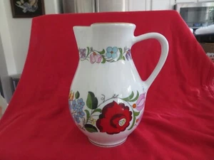 KALOCSA HANDBEMALTER PORZELLAN VERZIERTER SCHÖNER Krug - Bild 1 von 7