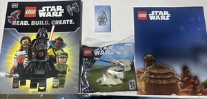 NUEVO LEGO STAR WARS Leer, Construir, Crear Libro Minifiguras y Juego de Construcción Alfombra de Juego - Imagen 1 de 5