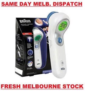 Braun No Touch Forehead Thermometer Touchless Infrared IR WHITE - BNT300 NTF3000 - Picture 1 of 9