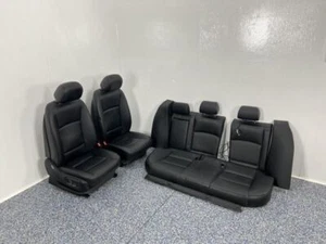 2014 BMW 528i Front Rear Black Leather Seats 4dr Sedan AWD 809506 - Picture 1 of 12
