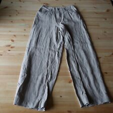 JAP Pants 8 100% Linen Pants 8 LINEN Jeans Linen Pants Wide Lean Natural Colour