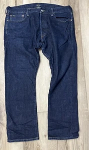 Polo Ralph Lauren Mens Varick Slim Straight Jeans Selvedge Denim Size 38x30 - Picture 1 of 11