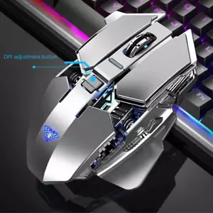 Aula Multifunctional Gaming Mouse Rechargeable Mecha style Mice 2.4G Wireless - Picture 1 of 14