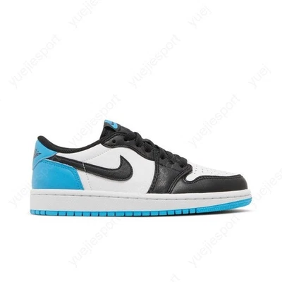 Wmns Air Jordan 1 Retro Low Og Negro Polvo Oscuro Azul CZ0775-104 Foto 1 de 4