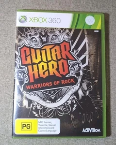 Guitar Hero Warriors Of Rock Microsoft Xbox 360 Game Complete With Manual - Picture 1 of 4