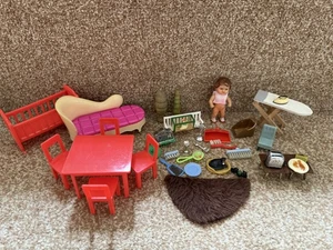 Vintage 70’s Dolls house 1:16 Etc Accessories Figure Etc Bundle Addis Cat Marx - Picture 1 of 2