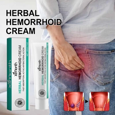 Crème d'élimination des hémorroïdes crème herbacée 20g - Imagen 1 de 4