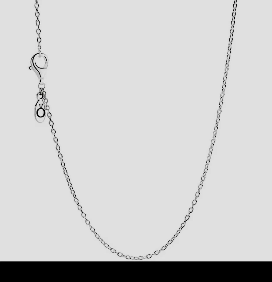 PANDORA Authentic Silver 590515-45 Classic Cable Chain Necklace 925 Sterling