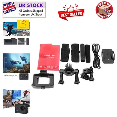 Portable 1080P Action Camera with Mounting Kit - Perfect for Diving & Climbing - Image 1 of 4