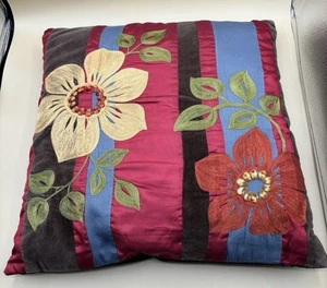 Pier 1 Imports-Boho-Thema Sonnenblume🌻 Kissen-verschiedene Texturen/Farben-16" Quadratmeter - Bild 1 von 4