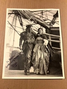 Rarissima foto 8/10 autografata molto presto Gene Tierney anni 40 Laura Lascia il cielo - Foto 1 di 7