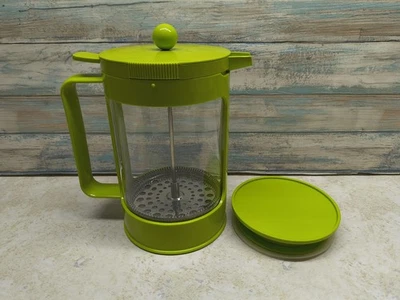 Cafeteira Bodum verde limão prensa francesa 4 xícaras 32 onças  - Imagem 1 de 4