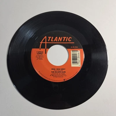 The Escape Club "Wild Wild West" 45 Tested VG+ Jukebox 1988 - Image 1 of 3