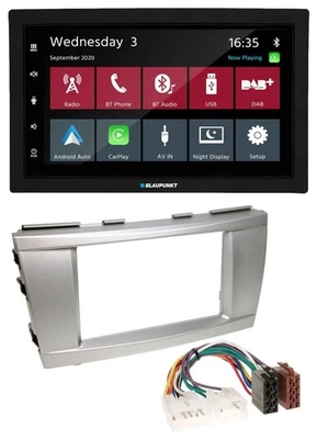 Blaupunkt DAB Bluetooth USB MP3 2DIN Autoradio für Toyota Camry (2006-2011) - Bild 1 von 4