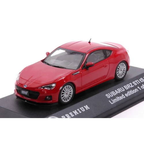SUBARU BRZ STI TS 2013 RED1:43 Triple 9 Auto Stradali Modellino Nuovo - Immagine 1 di 1