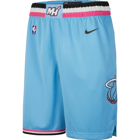 New Miami Heat Nike City Edition Swingman Performance Shorts Men's 2019/20 NBA Cover