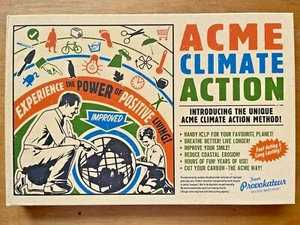 ACME Climate Action Book by Provocateur Sticker Poster Postcard Environment 2008 - Picture 1 of 10