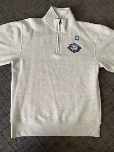 Authentic NCAA 2022 Final Four 1/4 Zip Gray Pullover Sweatshirt Size S - Picture 1 of 10