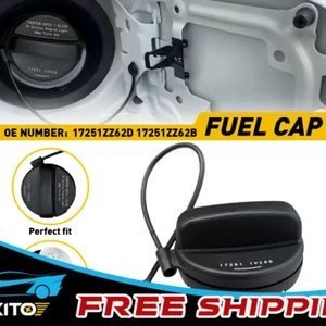 Fits 2011-2021 Nissan Frontier Armada Pathfinder Titan Tank Gas Fuel Cap Cover - Picture 1 of 9