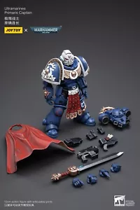 Figura de acción 1/18 JOYTOY X Warhammer 40k Ultramarines Primaris Captain - Imagen 1 de 7