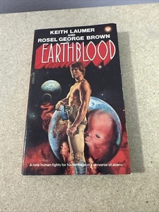 Earthblood - Keith Laumer & Rosel George Brown - 1980 1st Dell Books Paperback - Picture 1 of 7