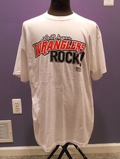 ECHL LAS VEGAS WRANGLERS HOCKEY MEN/WOMEN/UNISEX XL WRANGLERS ROCK T SHIRT