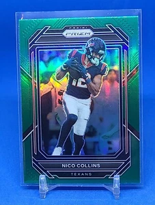 NICO COLLINS 2022 Panini Prizm Green #117 Texans - Bild 1 von 2