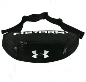 Under Armour Waist Bag Bum Belt Hip Pack Crossbody Bag Black - Picture 1 of 2