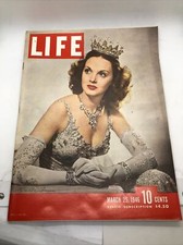Life Magazine March 25 1946 Lucille Bremer Bellows Paintings Russian Manchurian