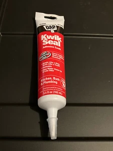 DAP 18008 Kwik Dichtung Abdichtung, 5,5 Unzen, klar Küche Bad wasserdicht Wanne Fenster - Bild 1 von 1