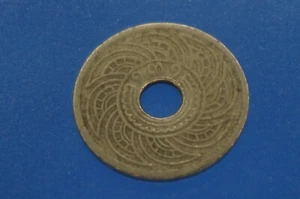 SuperRare Genuine Rama V Rs131 5 Satang Siam/Thailand nickel coin A Must Collect - Picture 1 of 2