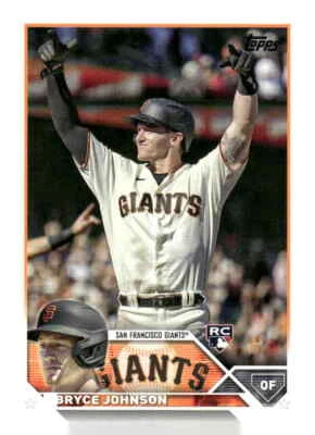 2023 Topps #571 Bryce Johnson - Image 1 of 2