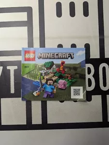 LEGO Minecraft 21177 The Creeper Ambush Instruction Manual Only! No Bricks! Fun - Picture 1 of 2