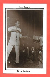 Postal con foto real de poole cerámica disparando el horno - Imagen 1 de 1
