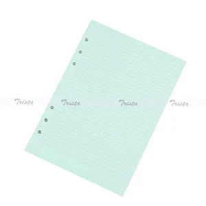 UK Filofax A5 Organiser Blue Ruled Diary Notepaper Refil Insert Accessory-343001 - Picture 1 of 3