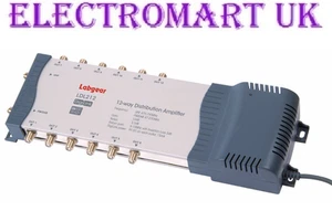 AMPLIFICATORE DISTRIBUZIONE RIPETITORE SEGNALE ANTENNA TV DIGITALE 12 VIE SPLITTER - Foto 1 di 1