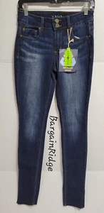 Indigo Rein Jeans Mid Rise Narrow Leg Above Ankle, Size 5 - Picture 1 of 15