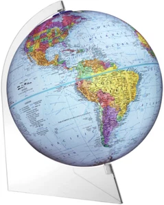 Explore the world with the Panorama Desk Globe, featuring vibrant colors-clarity - Picture 1 of 4